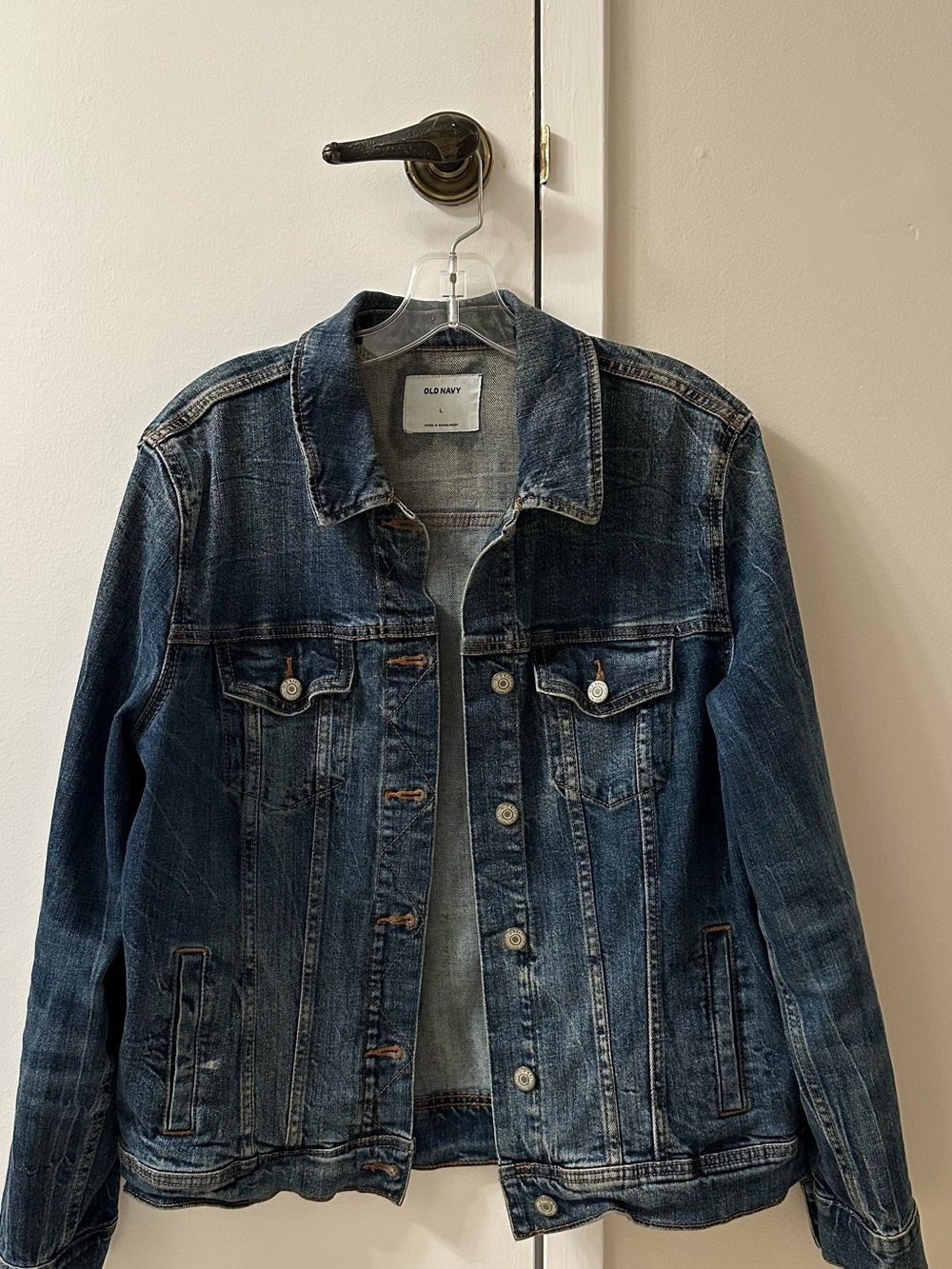 Old Navy Unisex Indigo Blue Denim Jacket